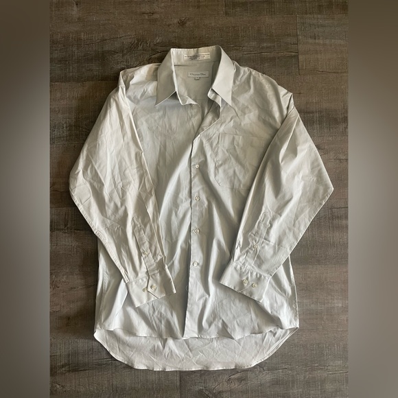 Authentic grey Christian Dior dress shirt like NEW - Picture 2 of 5
